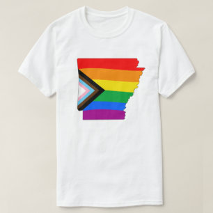 Arkansas State Pride LGBTQ Progress Pride T-Shirt