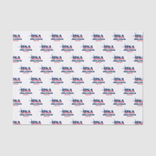 Arkansas State Pride Tissue Paper