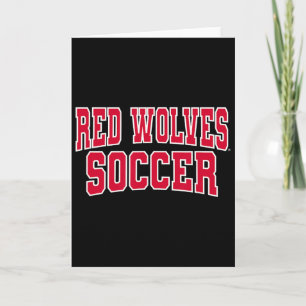 Arkansas State Red Wolves A-state Soccer Ncaa Asta Card