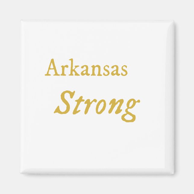 Arkansas Strong    Magnet (Front)