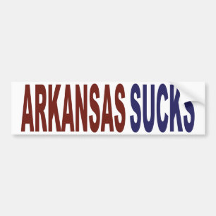 Arkansas Sucks Bumper Sticker