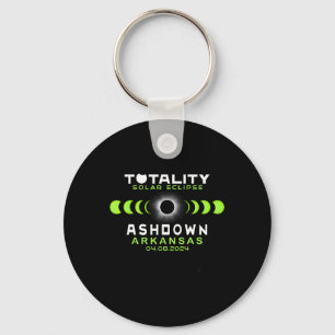 Arkansas Total Solar Eclipse 2024 Key Ring
