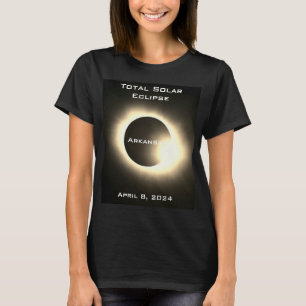 Arkansas Total solar eclipse April 8, 2024 T-Shirt