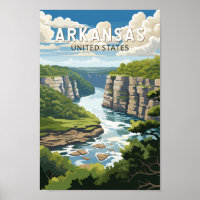 Arkansas Travel Art Vintage