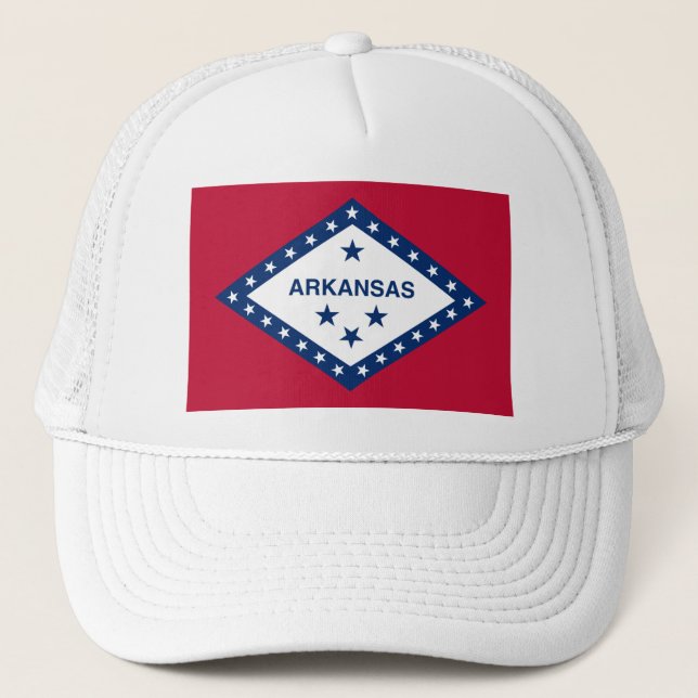 ARKANSAS  TRUCKER HAT (Front)