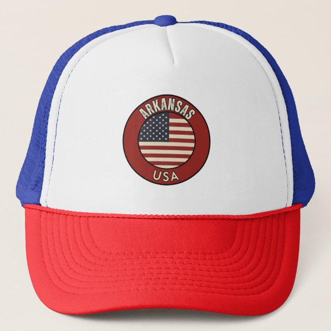 Arkansas Trucker Hat (Front)