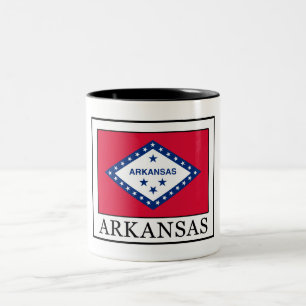 Arkansas Two-Tone Coffee Mug