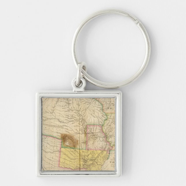 Arkansas US Key Ring (Front)