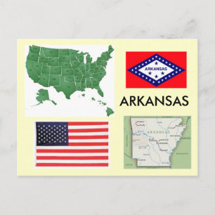 Arkansas, USA Postcard