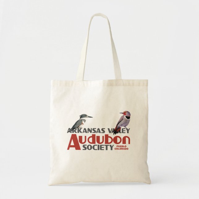 Arkansas Valley Audubon Society Tote Bag (Front)