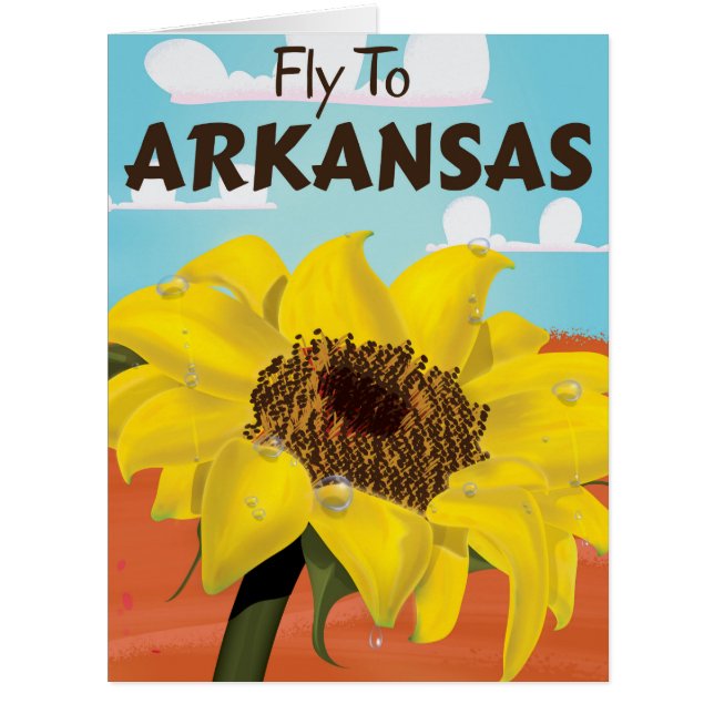 Arkansas Vintage Travel poster (Front)