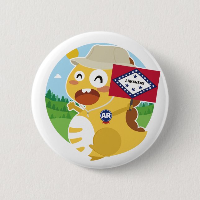 Arkansas VIPKID Button (Front)