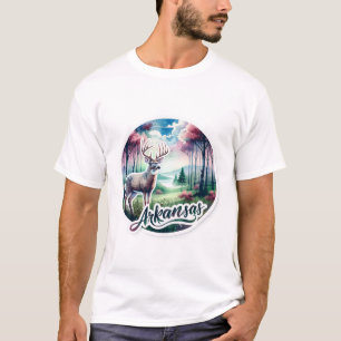 Arkansas, White-tailed deer, T-Shirt