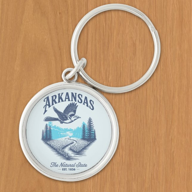 Arkansas – Wild and Beautiful Key Ring (Creator Uploaded)