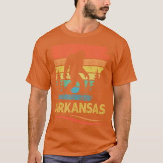 Arkansas with a Bigfoot  T-Shirt