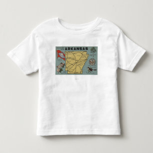 ArkansasLarge Letter ScenesArkansas 2 Toddler T-Shirt