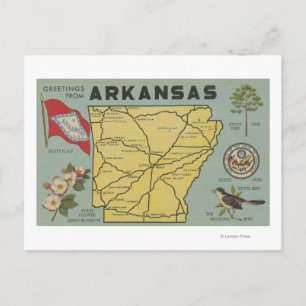 ArkansasLarge Letter ScenesArkansas Postcard
