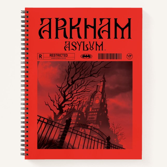 Arkham Asylum: Restricted Notebook (Front)