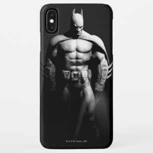 Arkham City   Batman Black and White Wide Pose Case-Mate iPhone Case