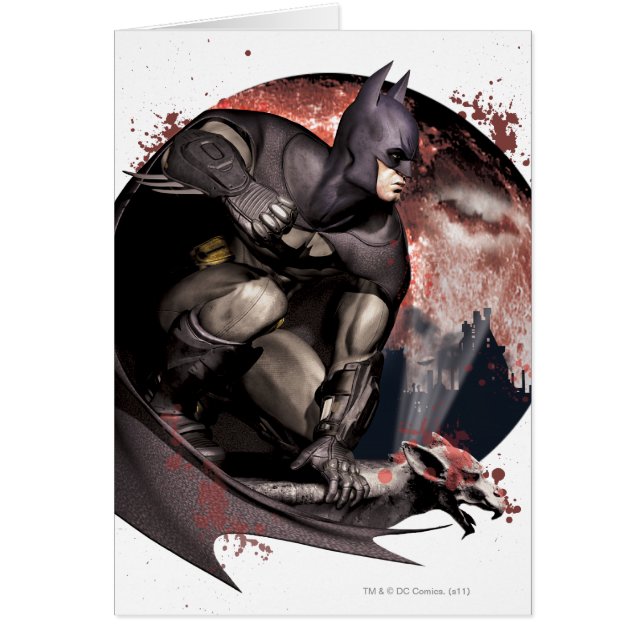 Arkham City Batman Moon (Front)