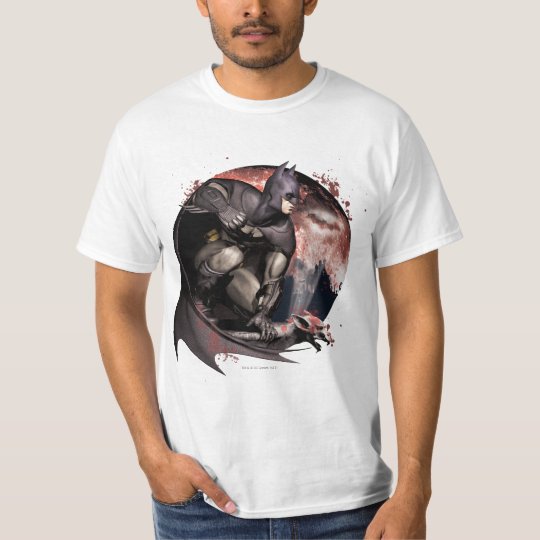 Arkham City Batman Moon T-Shirt 