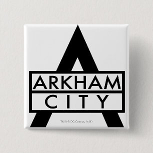 Arkham City Icon 15 Cm Square Badge