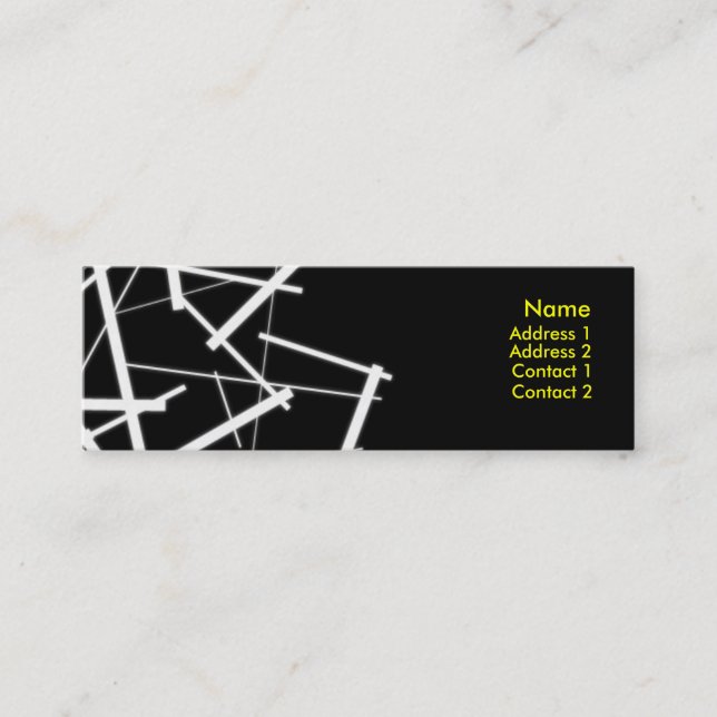 Arkitektur Mini Business Card (Front)