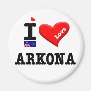 ARKONA - I Love Magnet