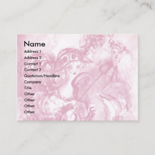 ARLECCHINA VIOLINIST,Violin ,Music,Theatre Artist, Business Card