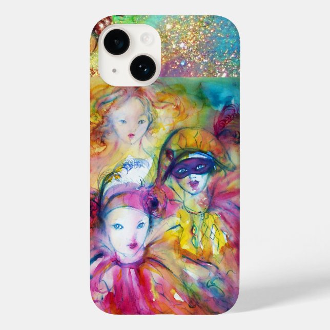 ARLECCHINO PIERO AND COLOMBINA Case-Mate iPhone CASE (Back)