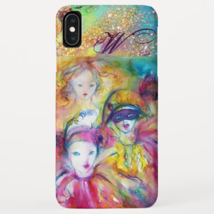 ARLECCHINO PIERO AND COLOMBINA / MONOGRAM iPhone XS MAX CASE