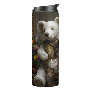 Arlequin y su oso thermal tumbler