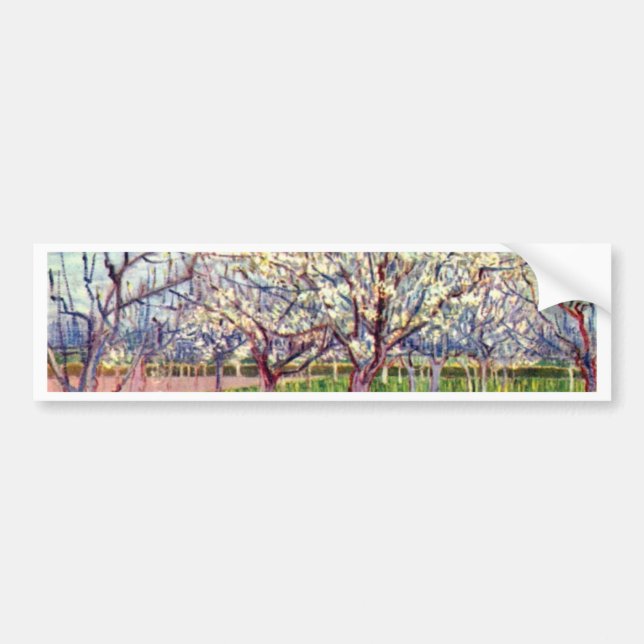 Arles By Vincent Van Gogh Bumper Sticker (Front)