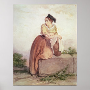Arlesienne from the Time of Daudet and Bizet Poster