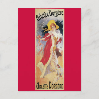 Arlette Dorgere, 1904 Art Nouveau Postcard