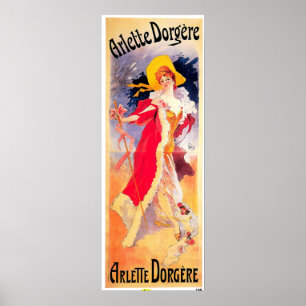 Arlette Dorgere 1904 ~ Vintage Poster