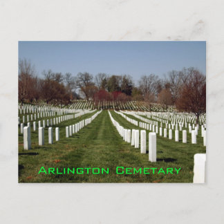 Arlington cemetary postcard