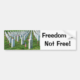 Arlington Cemetery Bumper Sticker