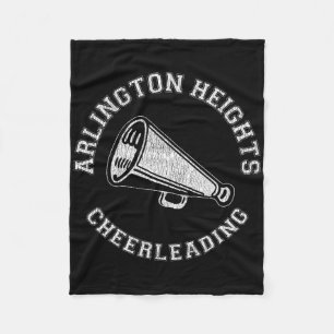 Arlington Heights Cheer Distressed Retro 90's Chee Fleece Blanket