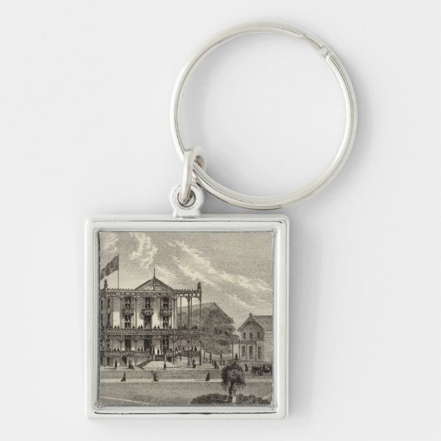 Arlington House, Ocean Grove, NJ Key Ring (Front)