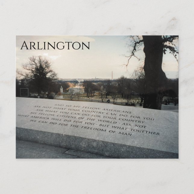 arlington jfk postcard (Front)