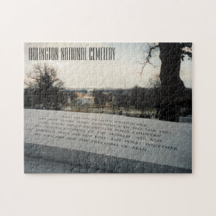 arlington JFK quote Jigsaw Puzzle