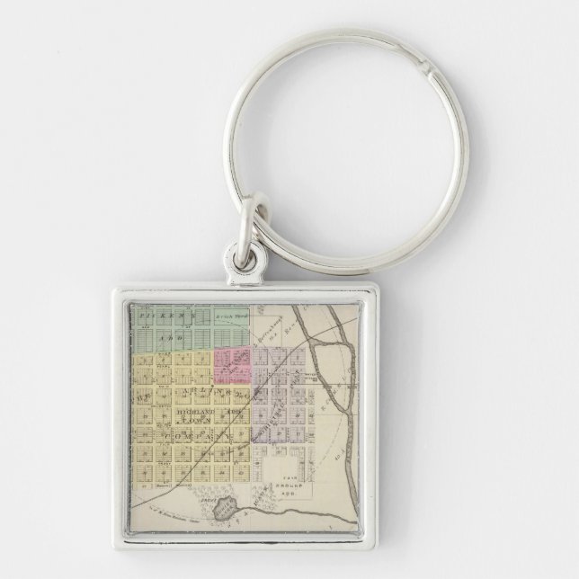 Arlington, Kansas Key Ring (Front)