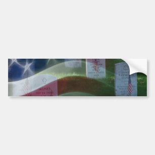 Arlington National Cemetery, American Flag Bumper Sticker