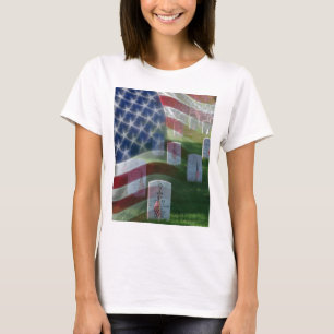 Arlington National Cemetery, American Flag T-Shirt