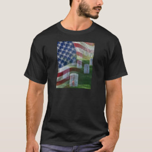 Arlington National Cemetery, American Flag T-Shirt