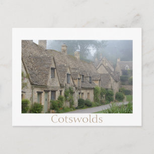 Arlington Row houses, Bibury in the Cotwolds Postcard