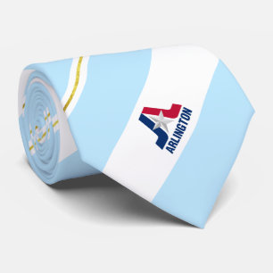 Arlington (Texas) city flag Neck Tie