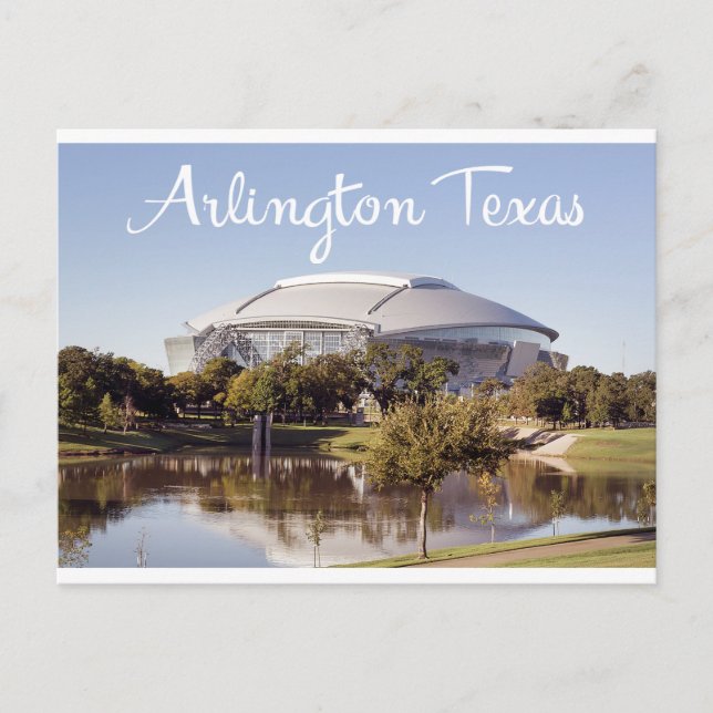 Arlington, Texas Dallas Cowboys Stadium Postcard (Front)