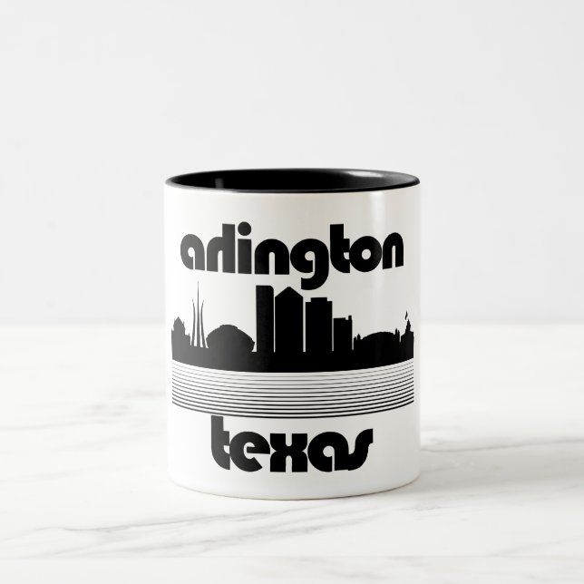 Arlington,Texas Two-Tone Coffee Mug (Center)